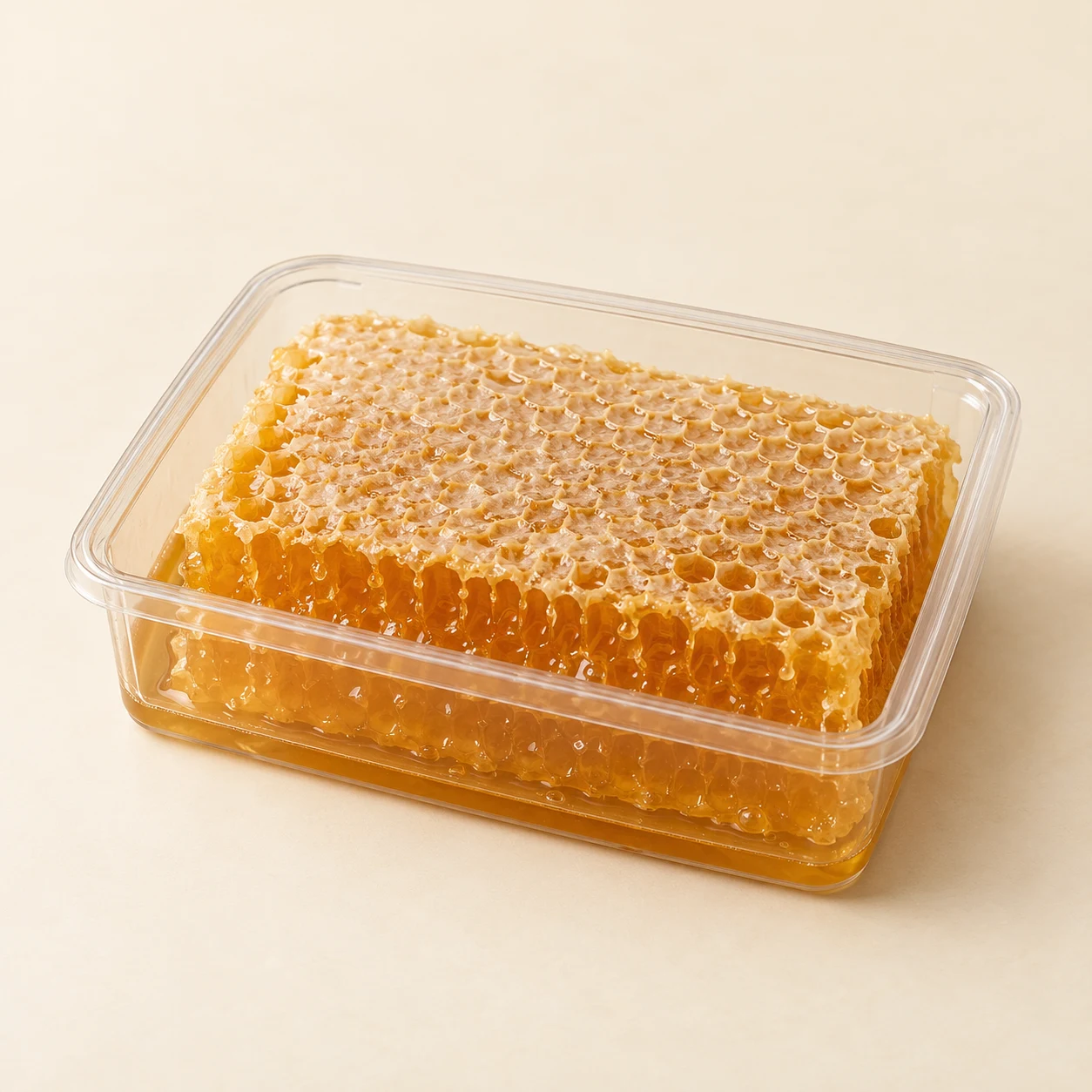 Cut comb honey
